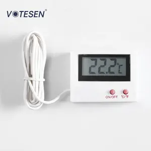 Termometer Digital dengan Celcius dan Fahrenheit Suhu Beralih Fungsi