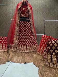 Article de mariage à paillettes, filet lourd à la mode, paillettes, Collection de prix de gros, Lehenga Choli shop en décontracté - Product Image 3