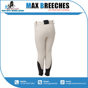 Meilleur design Culotte d'équitation en nylon pour enfants Vêtements d'équitation imprimés en silicone Prix de gros en Inde - Product Image 3