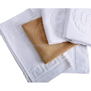 Vente en gros du fabricant, serviettes de bain pour le visage en coton blanc de luxe, ensemble de serviettes 5 étoiles pour hôtel, prêt à être expédié, meilleures ventes - Product Image 1