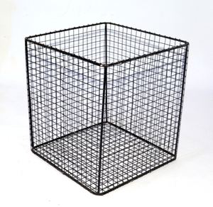 Metal Square Fruit <b>Basket</b> Stainless Wire <b>Mesh</b> <b>Storage</b> for Home & Hotel Kitchen & Laundry Organizer <b>Basket</b> - Product Image 2
