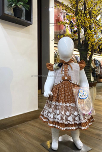 Nhà Máy Tỷ Lệ Bông Dresses Xuất Khẩu Chất Lượng Bé Gái Ưa Thích Mặc Dresses Với Mới Nhất 2020 Thời Trang Fancy Thiết Kế - Product Image 2