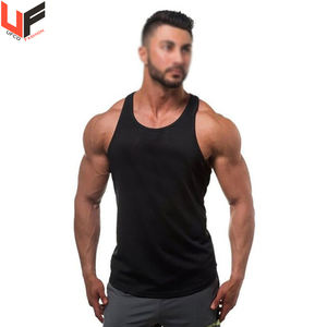 Camiseta de fitness sin mangas de algodón para hombre al por mayor del fabricante, Camisetas interiores cómodas con nuevo diseño - Product Image 3
