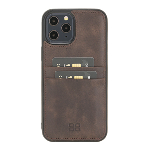 Funda de teléfono de cuero genuino para dispositivos iPhone Samsung Funda de billetera con tapa magnética Soporte de tarjeta de regalo RFID OEM Logotipo personalizado - Product Image 1