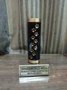 PET BRASS HIGH QUALITY CANDLE LIGHT AMERICAN STYLE CREMATION URN FUNERAL SUPPLIES by Brassworld India - Product Image 5