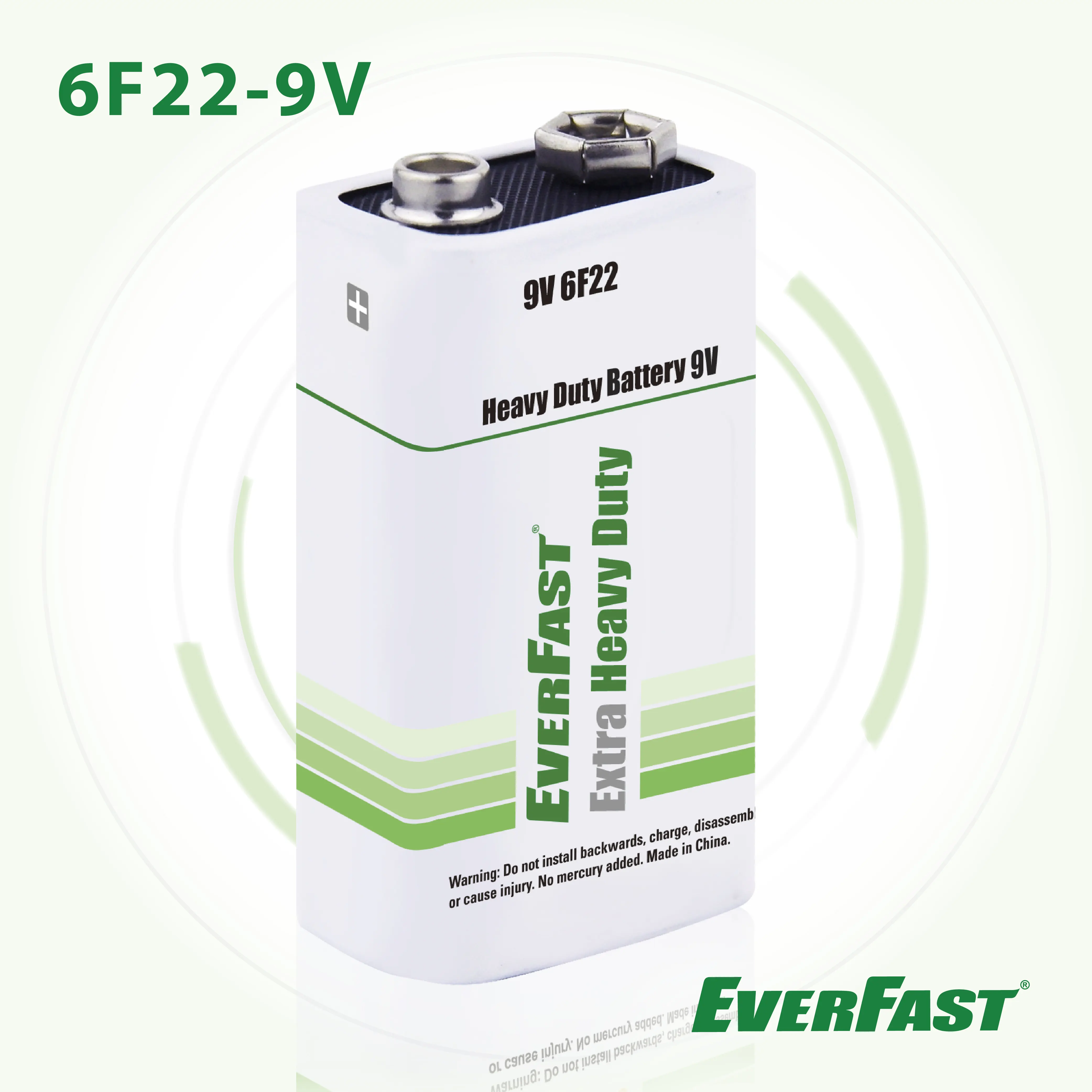 6F229V亜鉛炭素電池一次電池乾電池OEM