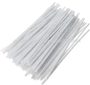 50Pcs Strumento di Pulizia Nuovo Tabacco Da Pipa Tubo Cleaners Fumatori/Cotone Ad Alta Intensità Bianco