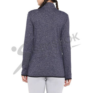 Custom Wholesale Women's Zipper Jacket High-Performance Breathable & Flexible Comfortable Womens Winter Sports Jackets - Product Image 3