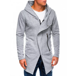 Nuevos hombres de moda de algodón largo sudaderas con capucha de lana nuevo fabricante proveedor logotipo personalizado sudadera Fitness hombres - Product Image 4