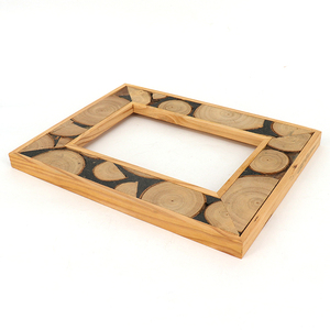 Marco de fotos de madera maciza, revestimiento de barniz de alta calidad, tacto de Madera Suave, personalizado, artesanal - Product Image 4