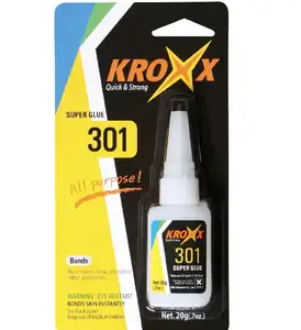 KROXX 301 BRAND MOST HOT SELLING ITEM RUSSIA CHINA FAMOUS SUPER GLUE ADHESIVE Cyanoacrylate
