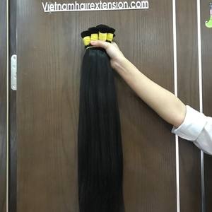 Extensiones de Cabello Virgen Remy sin Procesar, de 8 a 32 Pulgadas de Largo, Origen Vietnam, 100g, Se Pueden Decolorar - Product Image 1