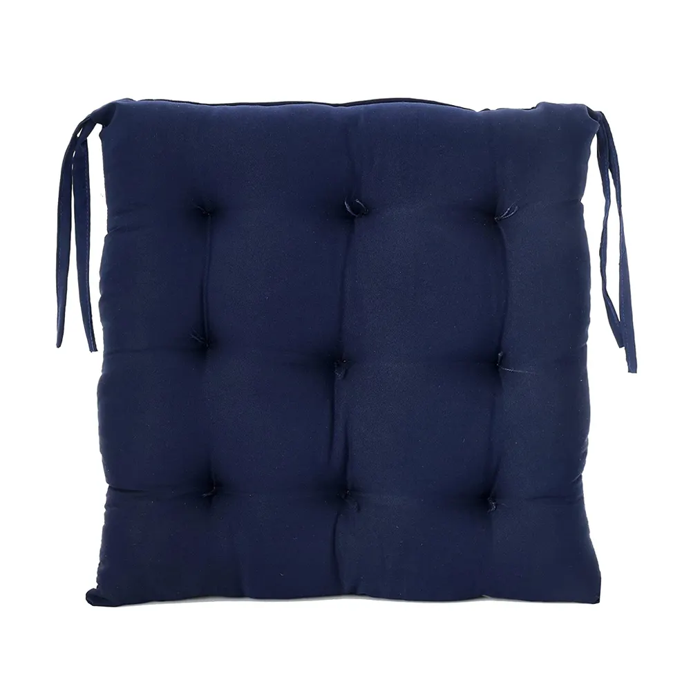 2022 Trendy Design Chair Seat Cushions Solid Color Super Soft Thick Cotton Chair Cushion At Cheap Price