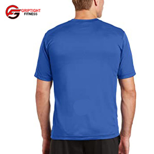 Camiseta de manga corta para hombre atlética Camiseta para hombre Camiseta de manga corta de algodón - Product Image 5