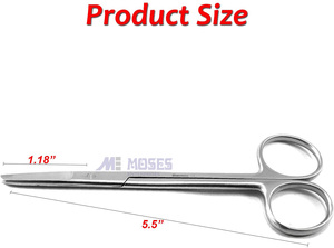 Ciseaux Spencer à point chirurgical en acier inoxydable de haute qualité cisaillement en plastique manuel en métal fort pour une utilisation en salle médicale - Product Image 3