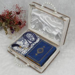 ชุดของขวัญชาวมุสลิมเสื่อสวดมนต์ Tasbih ถุงของขวัญมุกอิสลามสำหรับเดือนรอมฎอนมุสลิมของขวัญแต่งงานและของที่ระลึกคัมภีร์กุรอานเดือนรอมฎอนอัลเลาะห์ทางหลวง - Product Image 4