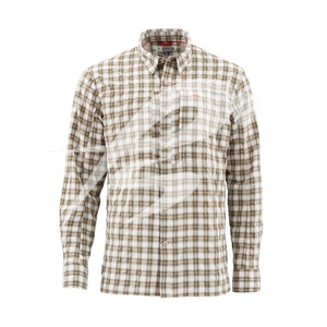 Chemise de pêche à manches longues pour homme SIMS BUG STOPPER, col en V, respirante, séchage rapide, anti-rides, 100% coton - Product Image 4