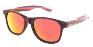 Sonenbrille — lunettes de soleil avec Logo personnalisé, vente en gros, cadre en plastique, PC et bois, <span class=keywords><strong>2021</strong></span> - Product Image 5