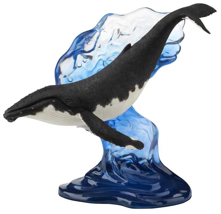 VERONESE DESIGN -HUMPBACK WHALE - COLOR PAINTED FINISHING - OEM AVAILABLE