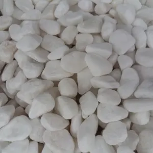 价格便宜的白色鹅卵石天然河白色大尺寸鹅卵石砾石