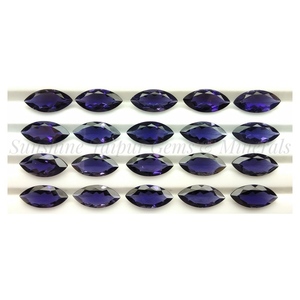 2X4mm Marquise Cut <b>Natural</b> IOLITE Wholesale Factory Price High Quality Faceted Loose Gemstone Per Piece <b>NATURAL</b> IOLITE - Product Image 1