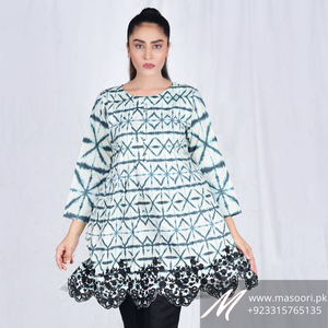 Marca Masoori de alta calidad para mujer, modelo de impresión Digital, corbata de césped y troquelado, bordado, estilo indio paquistaní - Product Image 1