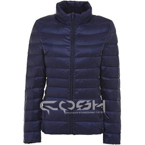 Chaquetas Acolchadas de Invierno para Mujer con Cuello Alto y Tejido de Punto - Product Image 3