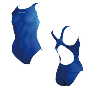 Traje de Baño Deportivo de Una Pieza para Mujer, Estampado Geométrico, Secado Rápido, Protección UV, Spandex/Poliéster, Impermeable y Transpirable - Product Image 5