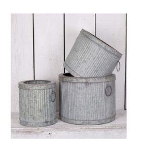 Nouveau récipient de stockage de nourriture galvanisé avec un design moderne parfait pour le stockage et l'organisation de la maison et de la cuisine - Product Image 5