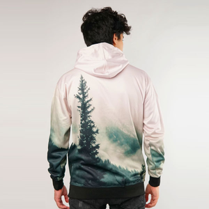 Sudadera con capucha personalizada de primavera, jersey con impresión completa, nueva, venta al por mayor, 2025 - Product Image 2
