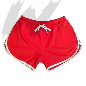 <b>Red</b> Women's Attractive Booty Shorts Customization Available - Product Image 1
