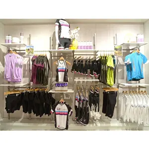 Wholesale shop customized design clothes display racks without mannequin