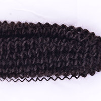 Extensions de cheveux indiens Remy I-Tip bouclés crépus, pré-collées à la kératine, double épaisseur, 100 mèches, grade 12A, sans produits chimiques