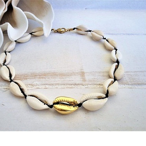 Collar Bohemio de Conchas Hecho a Mano, Estilo Playero, para Mujer, Regalo de Boda o Compromiso, Accesorios de Joyería de Moda - Product Image 1