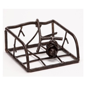 Iron Black Color <b>Tissue</b> Box <b>Wedding</b> Decorations Table Top Iron <b>Tissue</b> Holder Napkin Holder At Bestest Price - Product Image 3