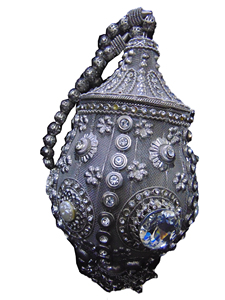 คลัทช์เงินพร้อมถุงตาข่ายโลหะ - Product Image 4