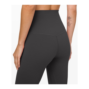 Mallas de punto cómodas de cintura alta para mujer con bolsillos Pantalones de Yoga de entrenamiento - Product Image 4