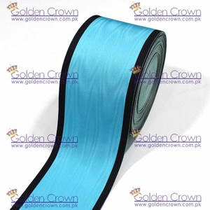 Maçonnique Moire Ruban Noir Bleu Ciel Personnalisé Maçonnique Regalia Solide Jacquard Tissé Polyester Dentelle Personnalisable Maçonnique Regalia - Product Image 4