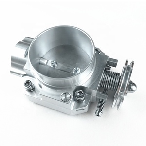 BJR High Quality Aluminum 75mm Racing <strong>Performance</strong> <strong>Parts</strong> Silver Billet Throttle Body - Product Image 1