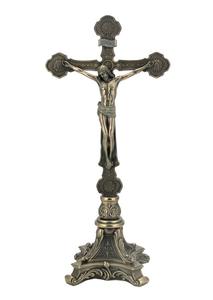 Suministros de Iglesia de la India, suministros de iglesia con estrellas grabadas, Cruz de santuario de latón - Product Image 6