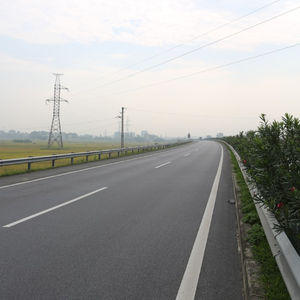 Highway Factory Sale Outdoor Highway Road Guardrail Barrier With Color Coated Express way transportation - Product Image 1