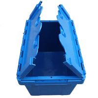 ISO 9001:2015 Caisse de stockage certifiée en plastique HDPE pour fruits, légumes, fromage, empilable, recyclable, estampillé, de qualité alimentaire, en vente