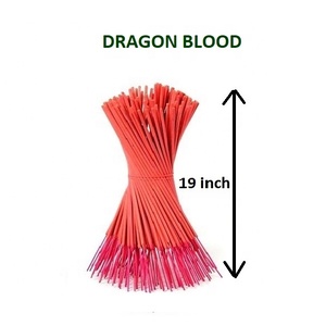 Encens en vente naturel, bâtonnets de 19 pouces, sang de Dragon, vente en gros des meilleurs marques, rouge, nouveau - Product Image 1