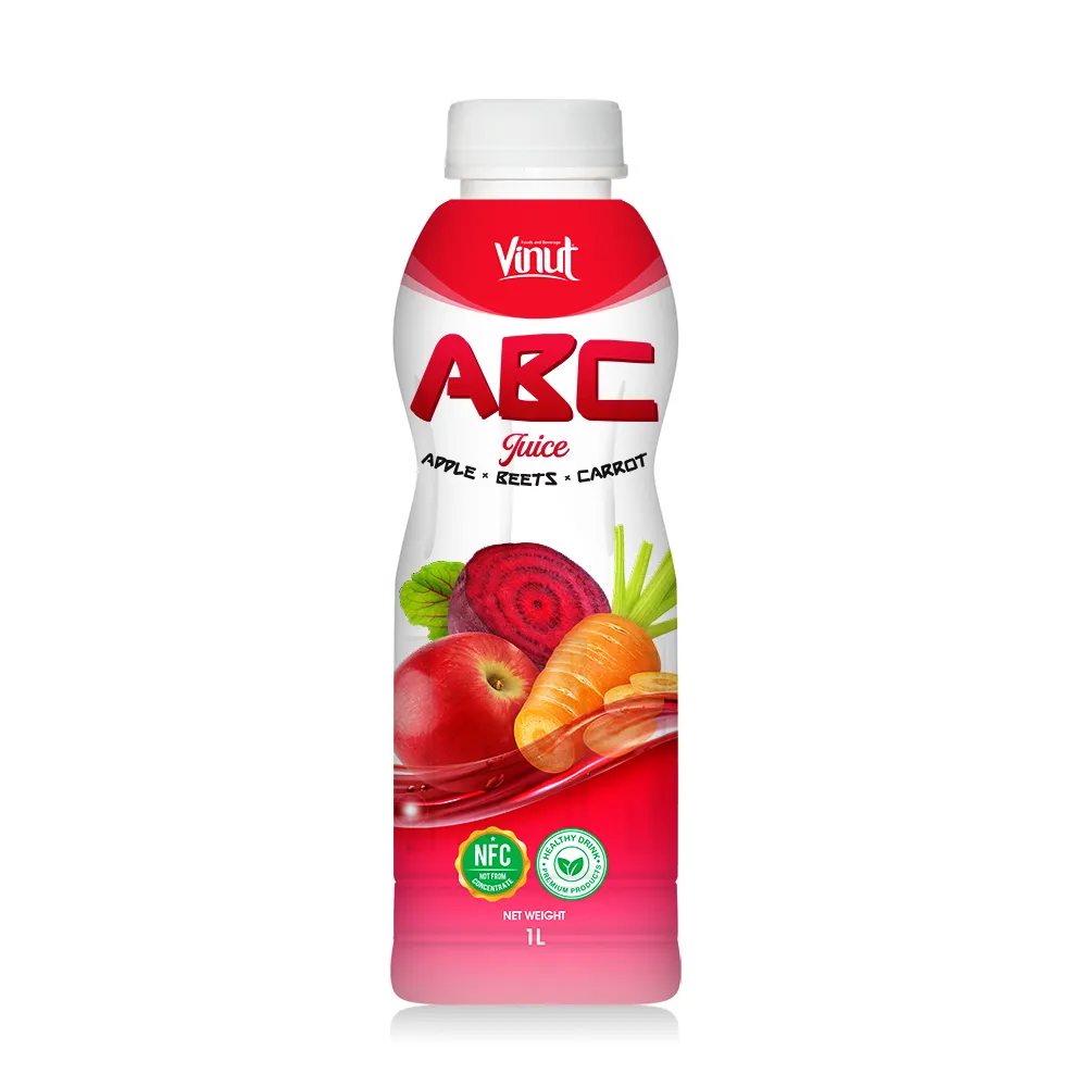 High Quality VINUT beverage manufacturer fruit juice supplier abc juice 1L Plastic Bottle