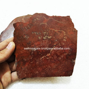 Sous-verres en agate de bois pétrifié rouge 7MM forme naturelle sous-verres en dalle d'agate pierres naturelles cristal artisanat cadeau thé tasse à café tranches - Product Image 2