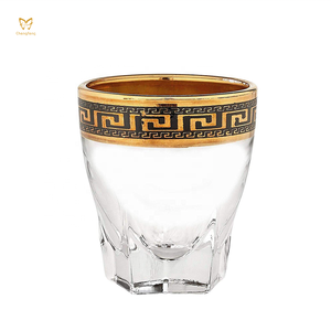 Set di 6 Bicchierini da Shot in Cristallo Stile Turco Design Mediorientale Colore Oro Personalizzabili Regalo <span class=keywords><strong>per</strong></span> le Festività - Product Image 2