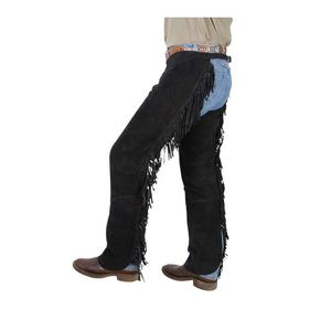 Pantalon de moto en cuir à franges, style motard, équitation, course, Sports de plein air, moto - Product Image 1