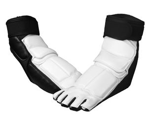 Guantes de mano de Taekwondo de alta calidad, protectores de pies, equipo de protección de Taekwondo, Canleo Internacional, Color blanco y negro, OEM - Product Image 2