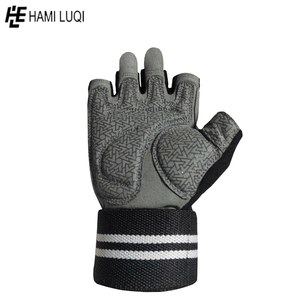 Guantes de entrenamiento de medio dedo, para ciclismo, antideslizantes, para gimnasio, venta al por mayor - Product Image 2
