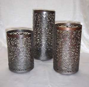 Support de bougie décoratif pour la maison, vente chaude, en métal, élégant, porte-bougie pilier, décoration de mariage, porte-bougie en aluminium - Product Image 6